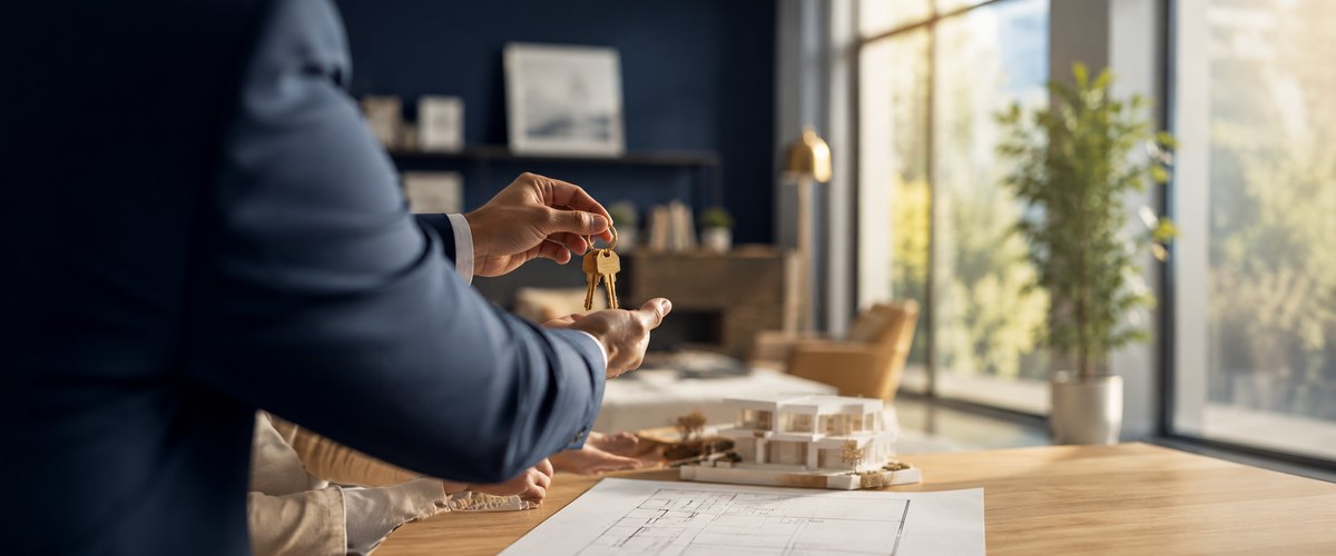 Vender por tu cuenta vs. con inmobiliaria · guía Inmobiliaria Global Maxime